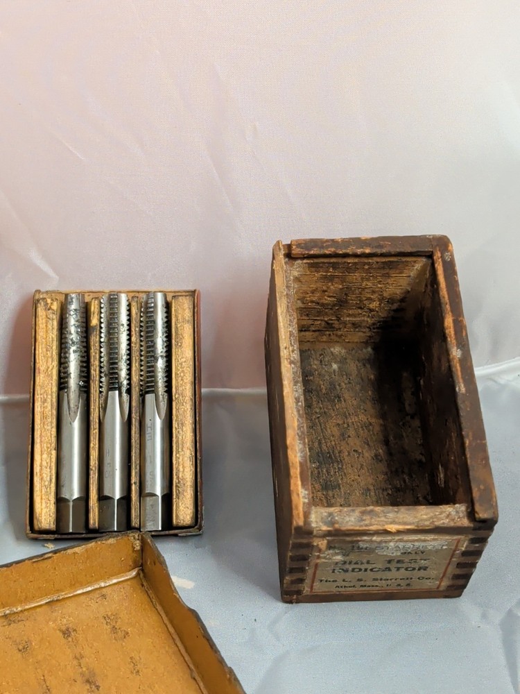 Machinist Taps Drill Bits Ect... Lot Great Condition