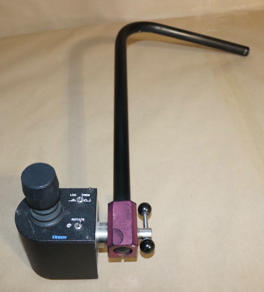 Vinten MC-2000 Robotic Controller Motorized Rotate Head.with handle, Data wire