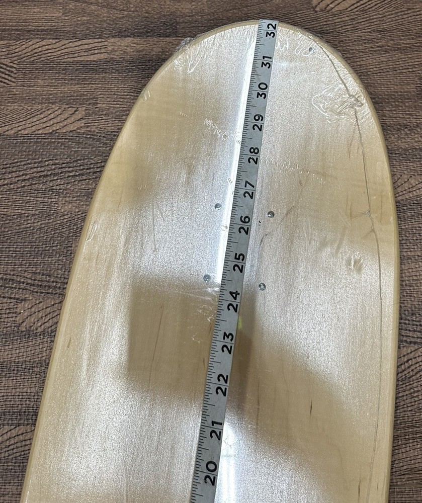 Powell Peralta Bones Swords Silver 2004 Skateboard Deck