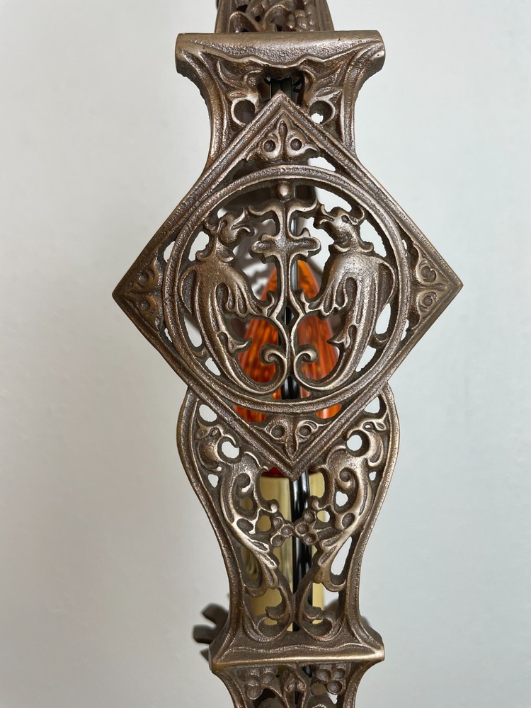 1930's HIGH QUALITY SOLID BRONZE PENDANT