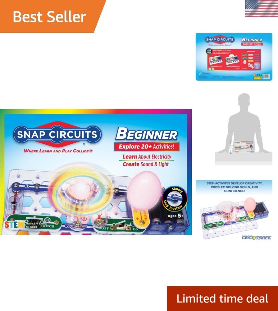 Interactive Beginner STEM Kit: 21 Projects to Ignite Learning for Ages 5-9