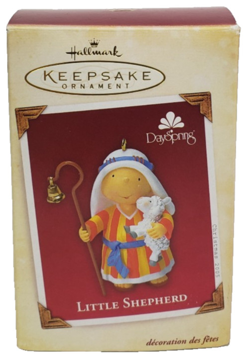 Hallmark Keepsake Little Shepherd Day Spring Ornament Handcrafted 2005
