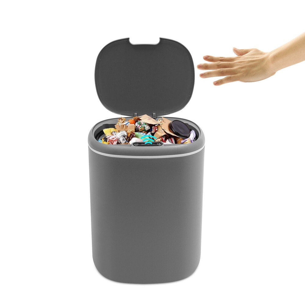 5.2 Gallon Automatic Sensor Trash Can, Touchless 20L Trash Bin Bathroom Kiitchen