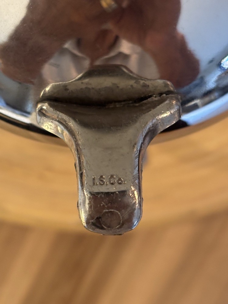 International Silver Footed Silverplate Water Pitcher