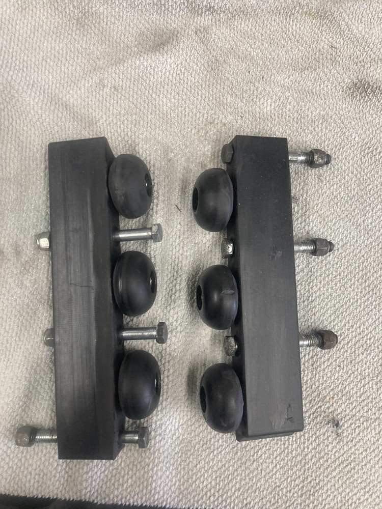 Rite Hite Fastrax Refeed Roller Set With hardware Used