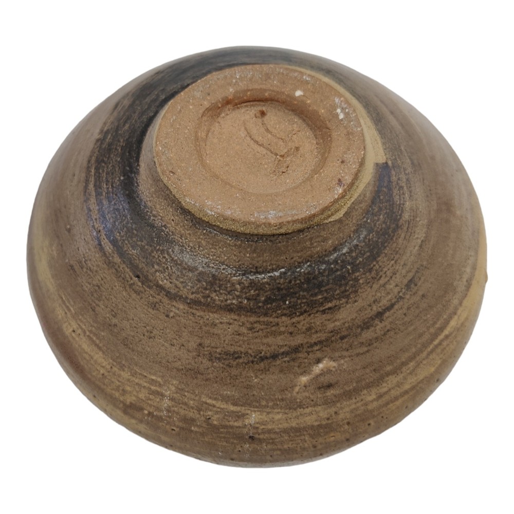 Small Studio Art Pottery Pot Bud Vase Signed Hand Painted