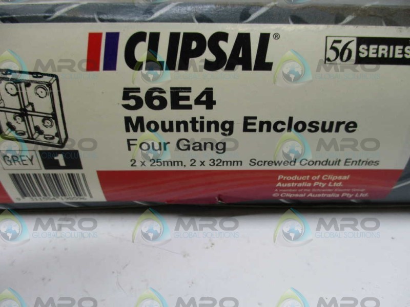 CLIPSAL 56E4 ELECTRICAL BOX NSMP