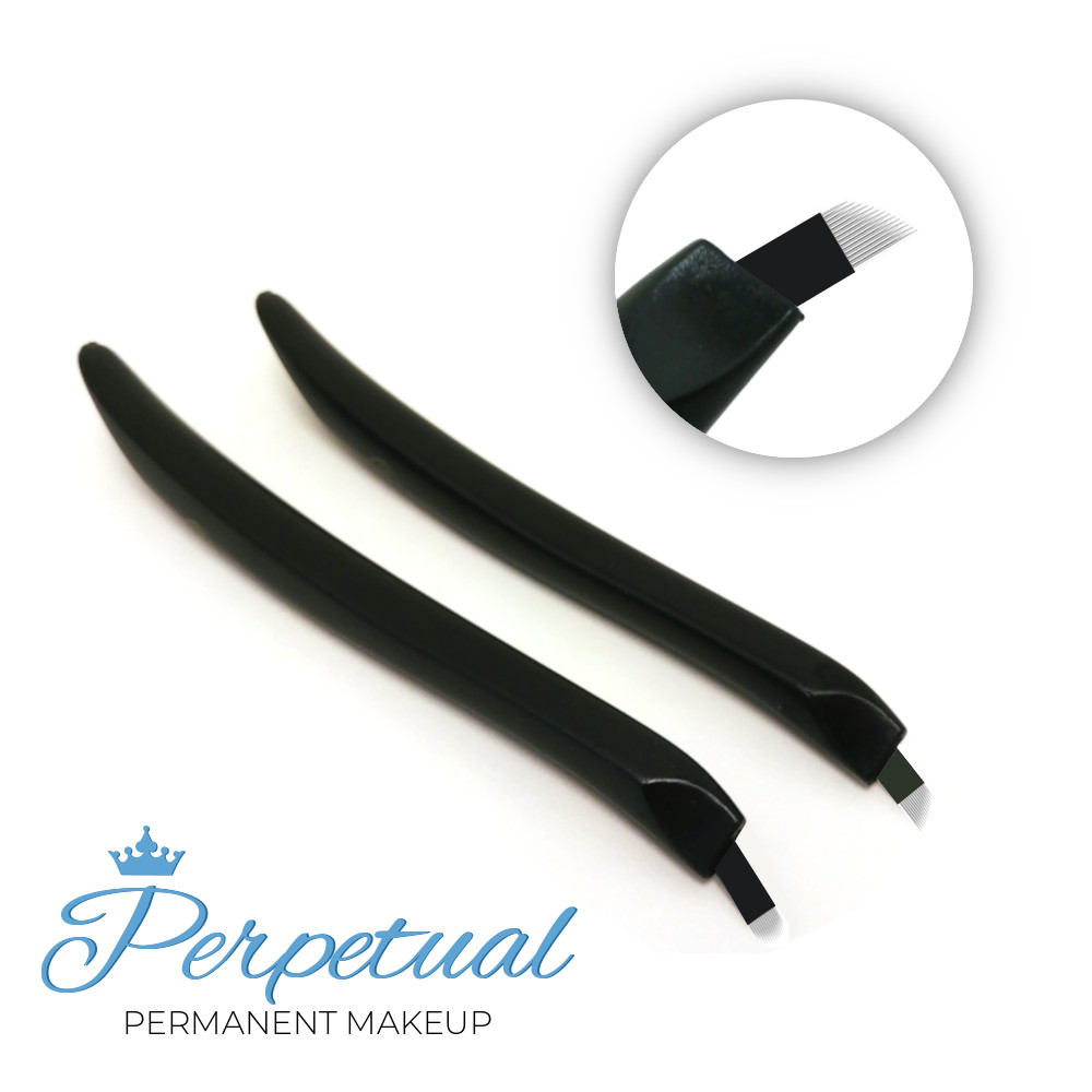 Disposable Microblading Pen Microblade Handle Permanent Makeup Eyebrow Tattoo