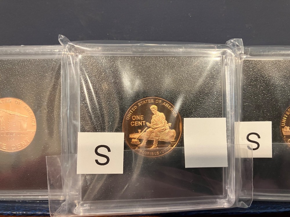 2009-S Lincoln Cent Bicentennial 95% Copper 4-coin Proof Set