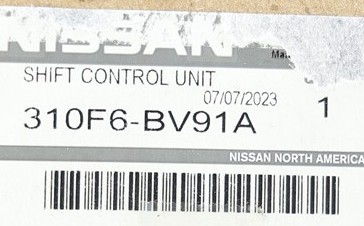 NEW OEM Automatic Transmission Control Module 310F6BV91A for Altima Maxima 15-20