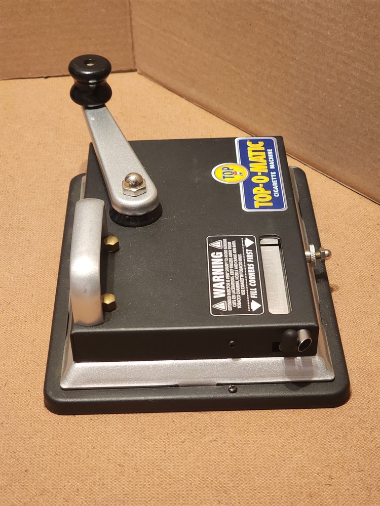 TOP-O-MATIC CIGARETTE MACHINE - ROLLING MACHINE - FREE SHIP