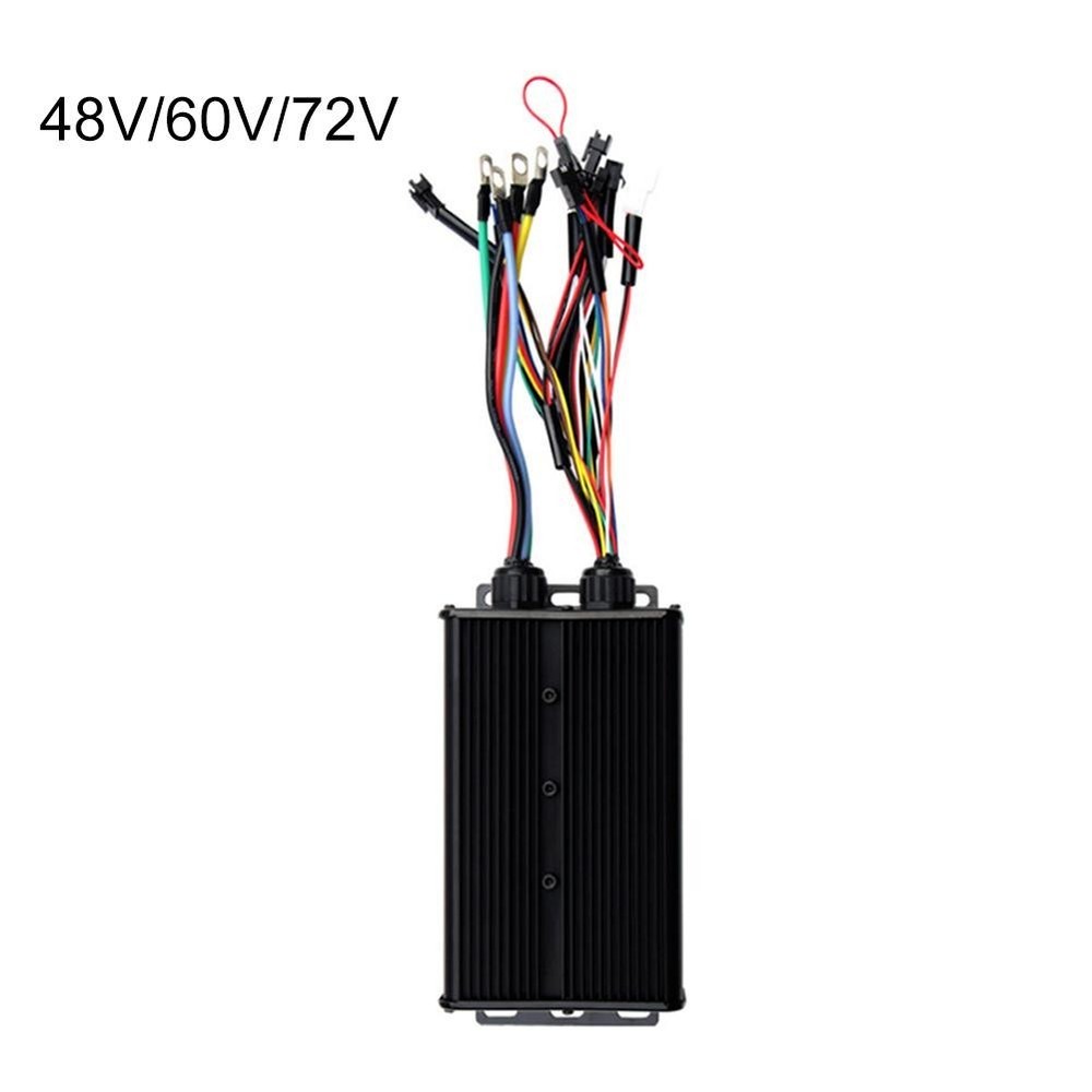 60A For Brushless Motor Controller for Ebike 48V 72V Intelligent 3 Mode System
