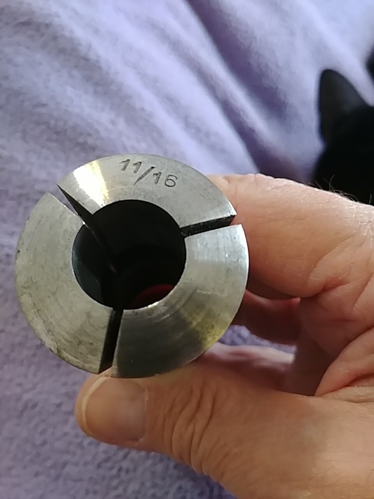 11/16" 5C Round Collet External Threads Only, South Bend