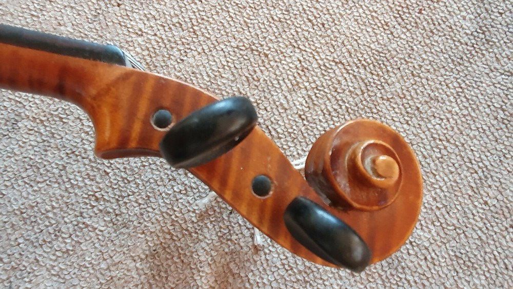 Nice old 4/4 Violin violon , 1 part back