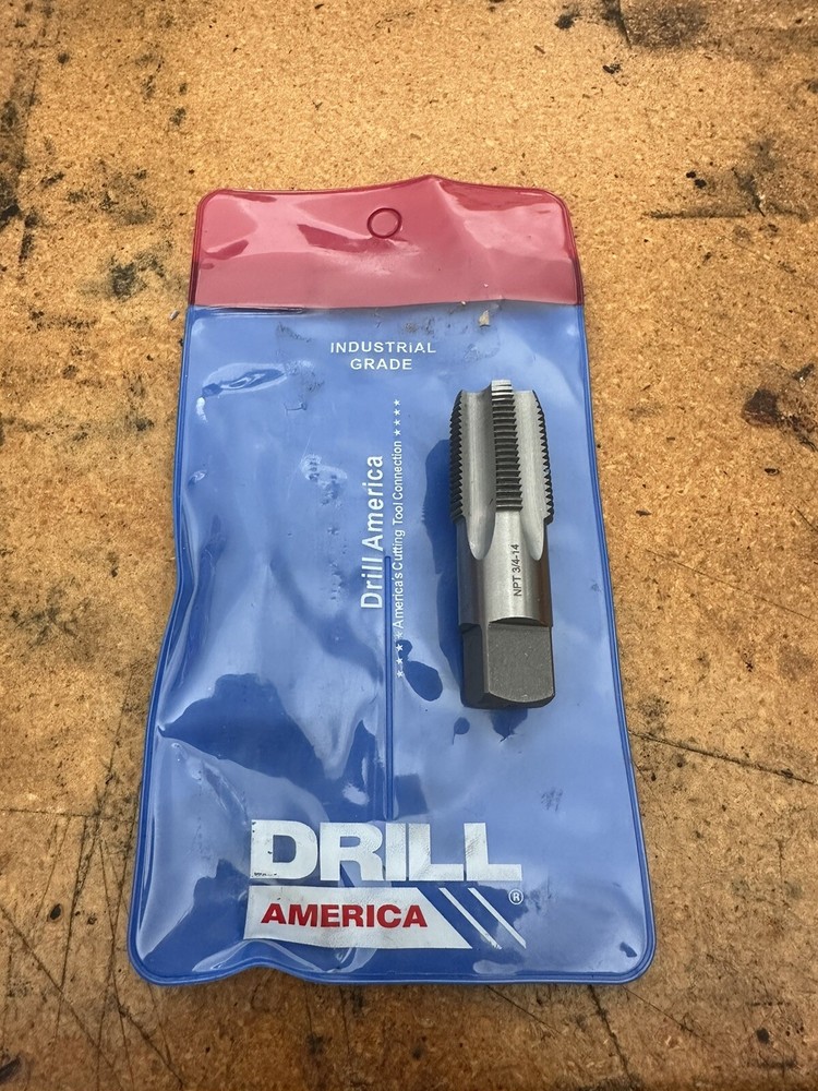 3/4" - 14 NPTF HSS 5F Taper Pipe Tap