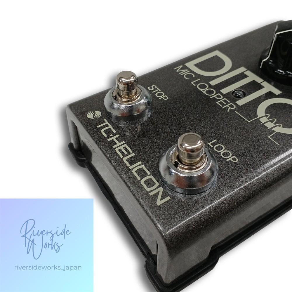 TC HELICON Effects Pedal DITTO MIC LOOPER