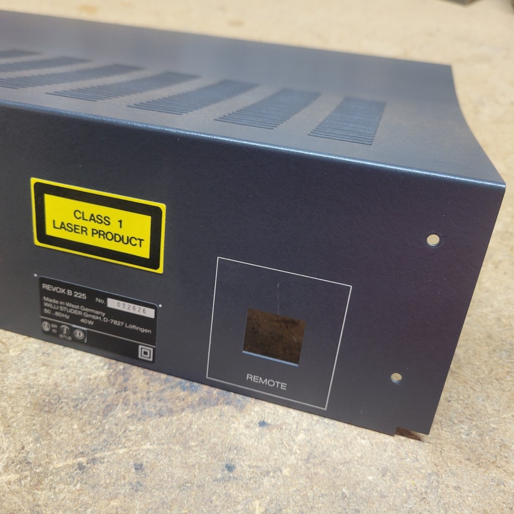 Revox B 225 Cover