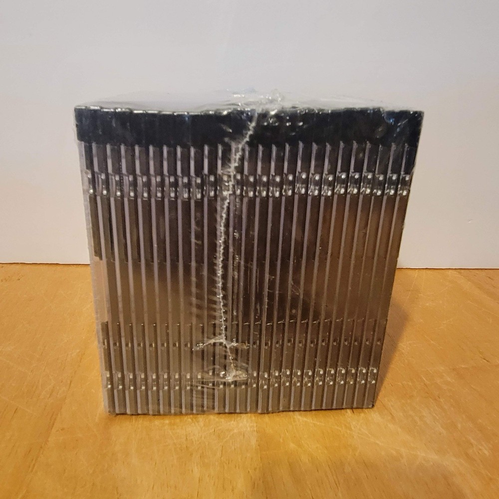 K Hypermedia Black Slim CD Cases, 25 Pack, New