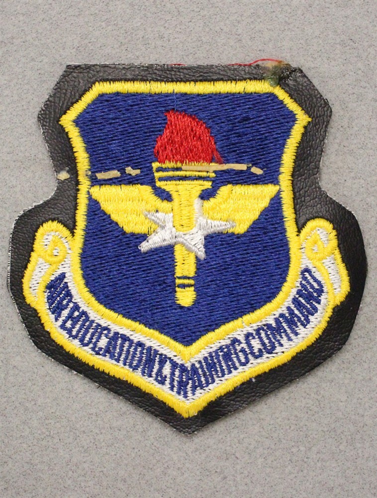 USAF Air Force Patch 160: Air Education & Training Command - 3 3/4" w/H&L