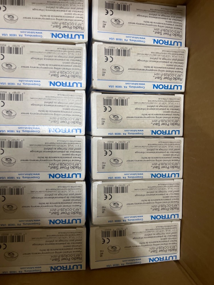 Lutron LRF3-OCR2B-P-WH Ceiling Vacancy Sensor