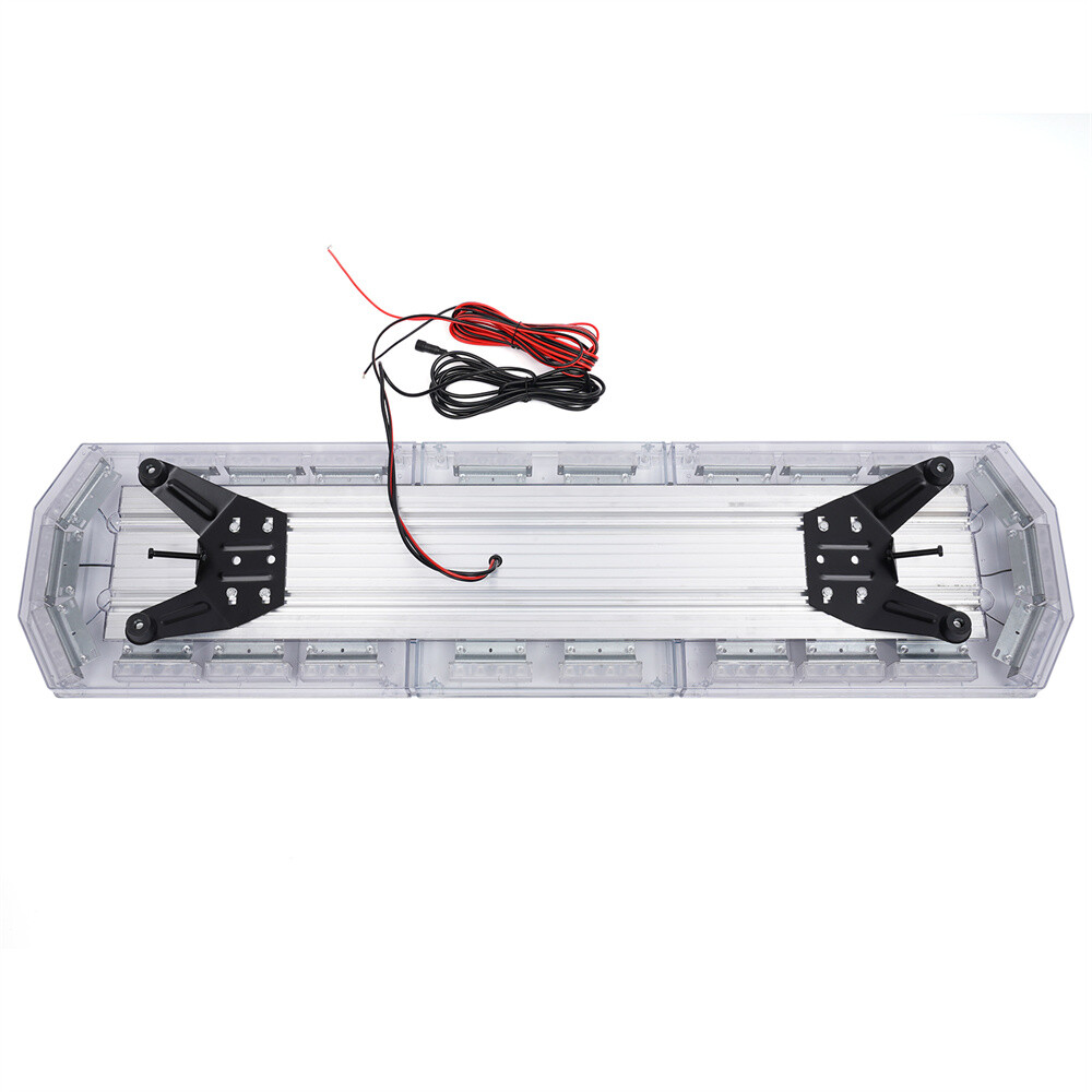 48" 88 LED Strobe Light Bar Emergency Beacon Warn Tow Truck Response Work Lamp