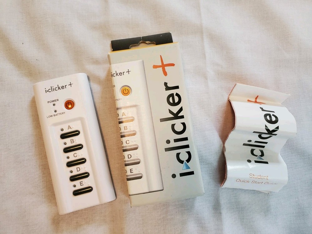 iClicker Plus RLR15 Student Classroom Response System Remote Control Unit