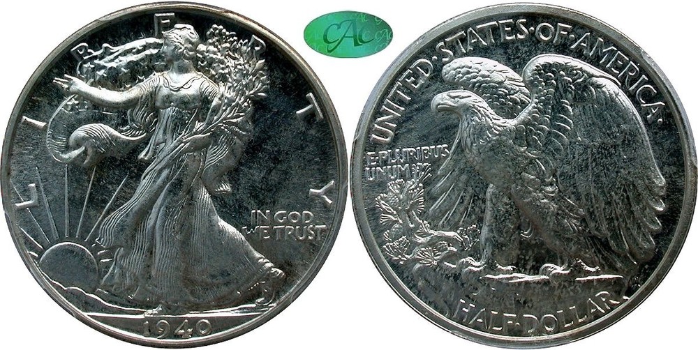 1940 Walking Liberty Half-Dollar PCGS-66 Proof CAC