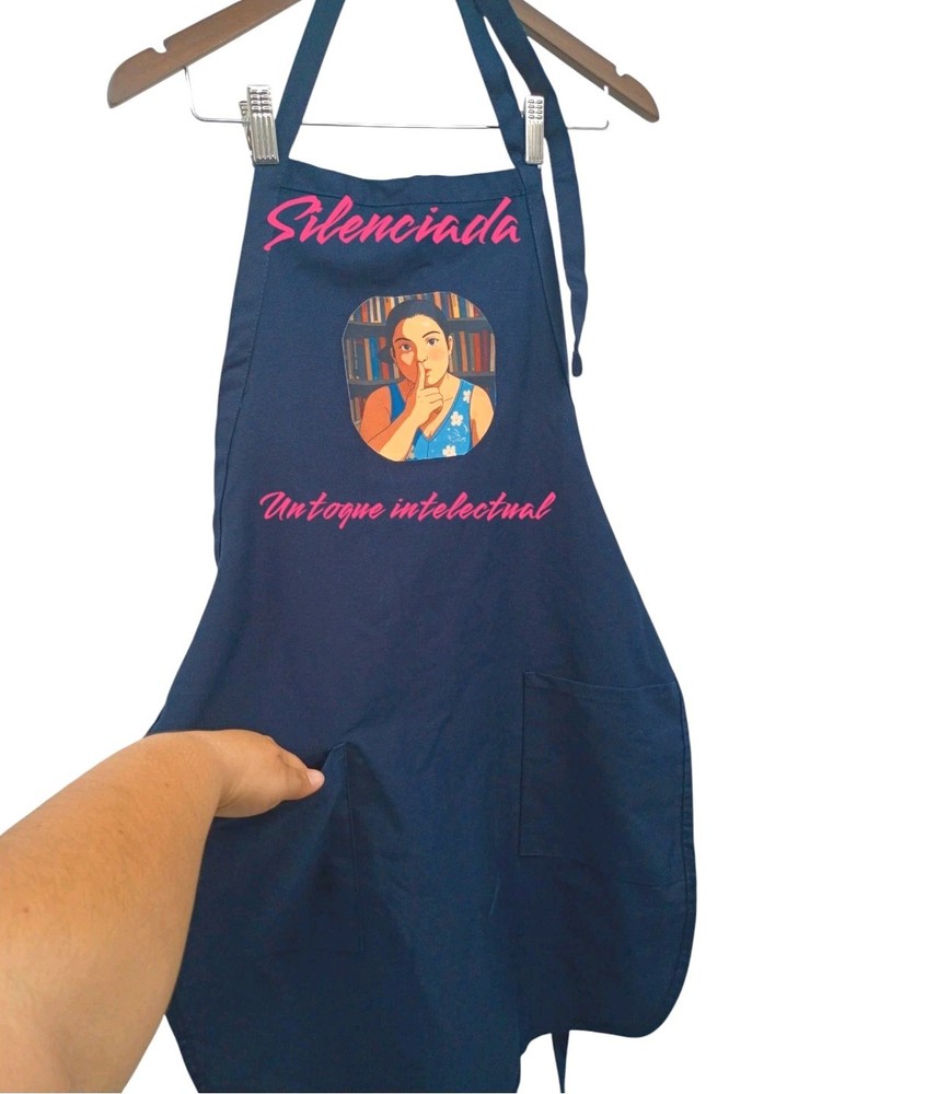 PERSONALIZED Food Service Cooking Dinner Blue Print Full Color Adjustable Strap