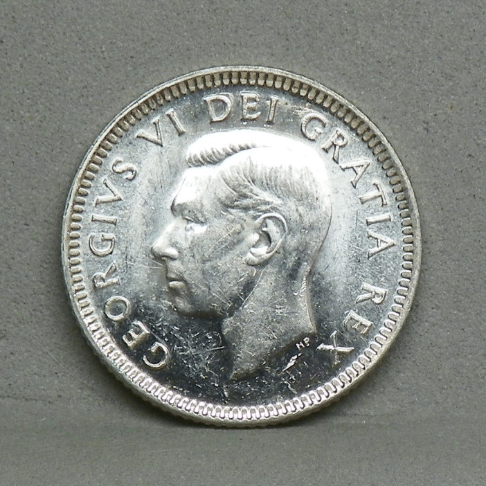 CANADA 1950 10 Cents, Uncirculated