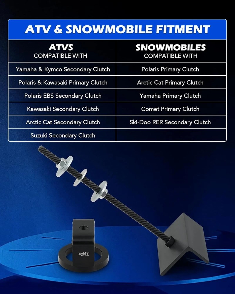 Clutch Compression Tool, ATV UTV Snowmobile Secondary Clutch Compression Tool CC