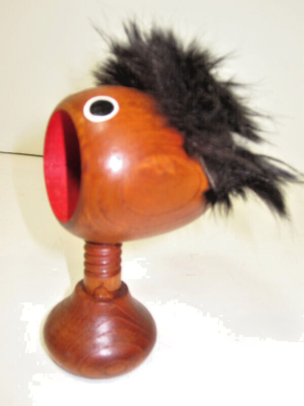 Vintage Teak Nut Cracker Mid Century Modern