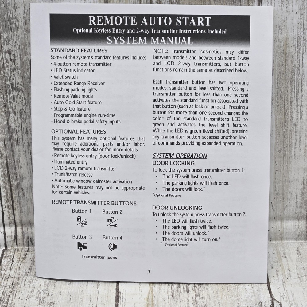 PYLE Watchdog PWD-301 Vehicle Security System