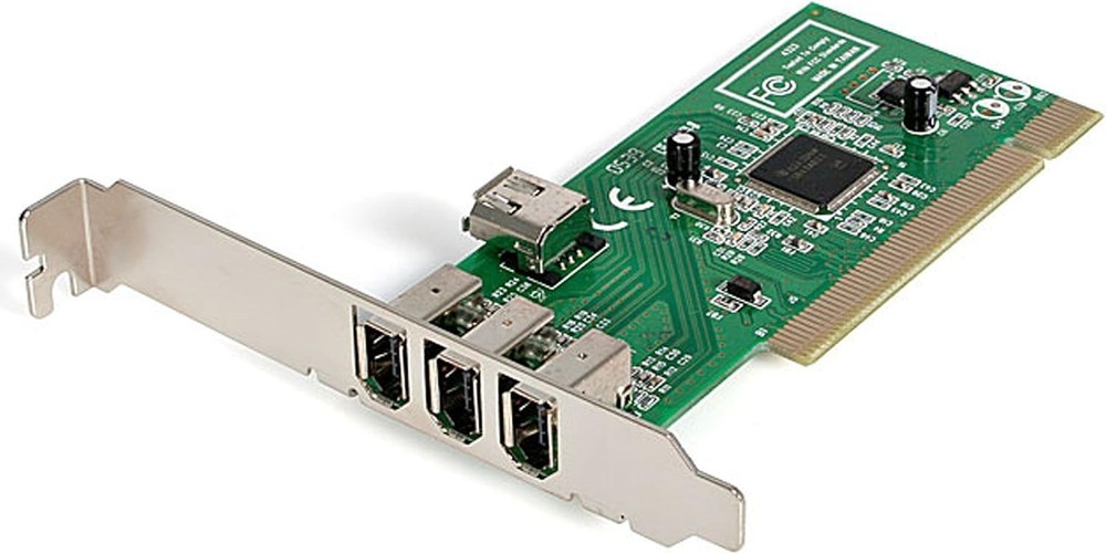 Versatile PCI FireWire Adapter Card - 3 External + 1 Internal, TAA Compliant