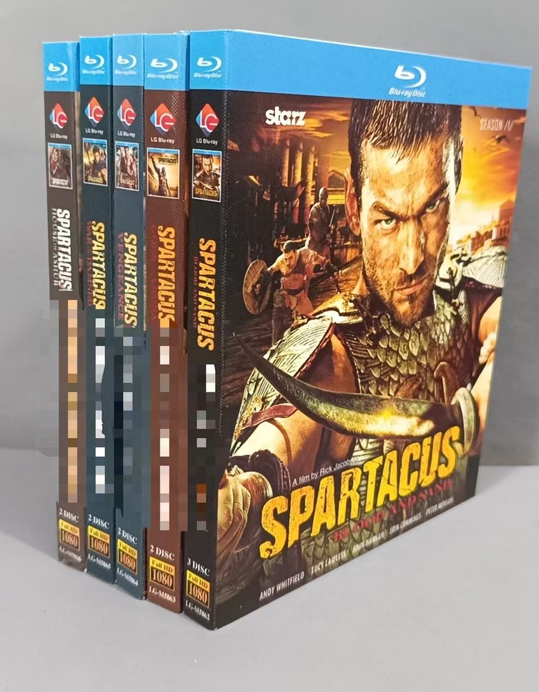 Spartacus 1-4+prequel：11-Disc