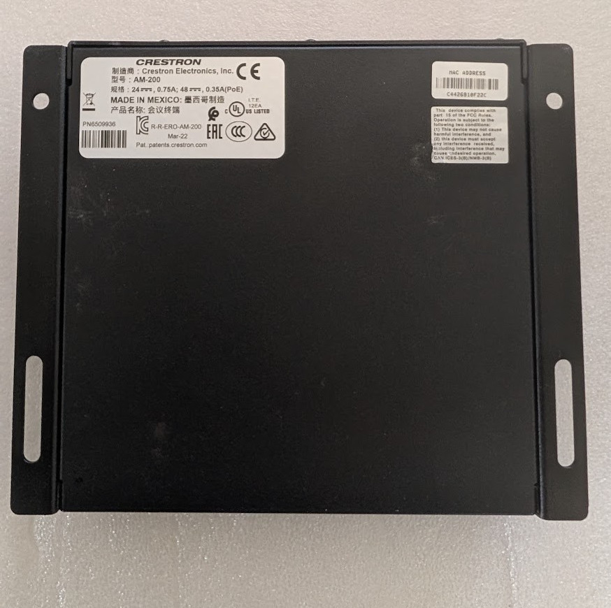 Crestron AM-200 Airmedia Presentation System