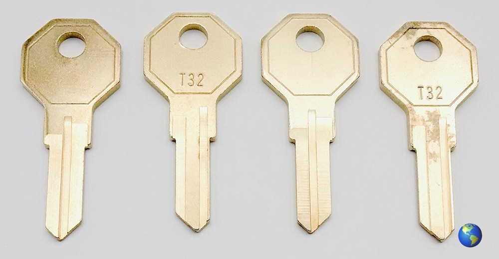 PH32 Key Blanks for Various Products by Phillips (3 Keys)