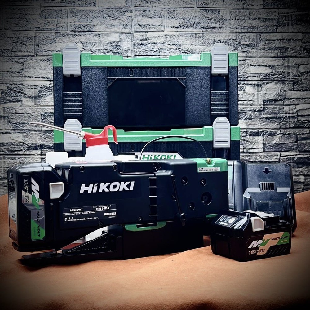 HiKOKI Cordless Magnetic Drilling Machine BM36DA(2XP) Maximum drilling φ27mm