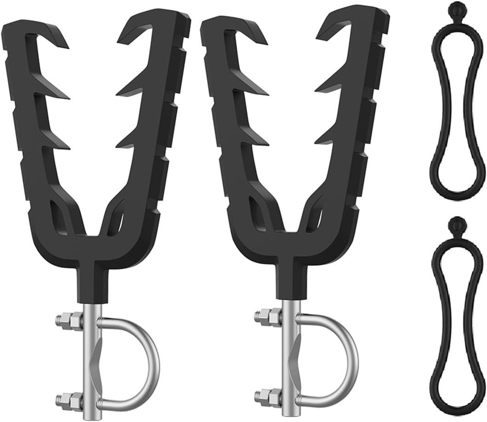 ATV Tool Holder Rack with Rubber Straps - Hunting Gear Storage Solution