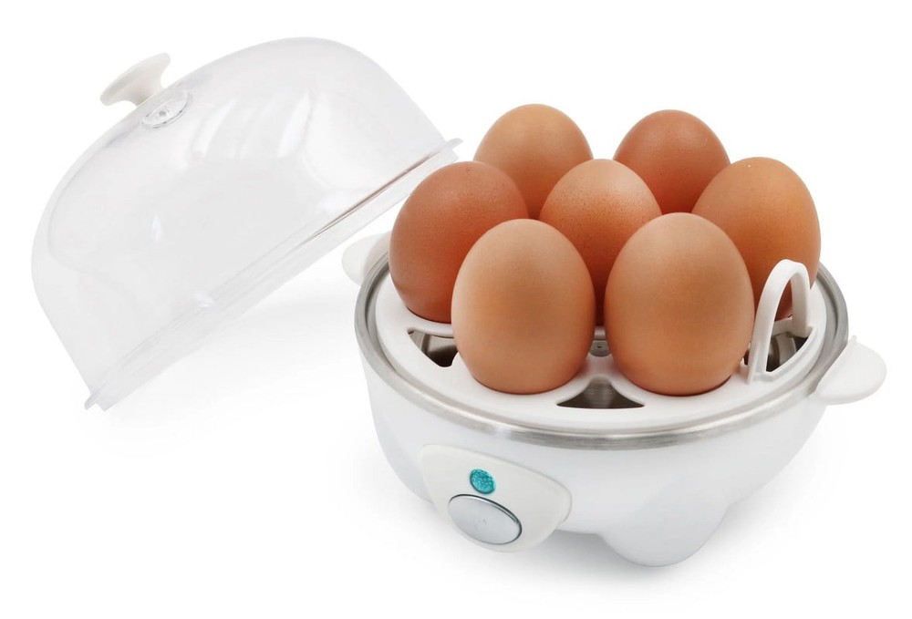 Elite Cuisine EGC550  Automatic Easy Egg Cooker, 7 Eggs