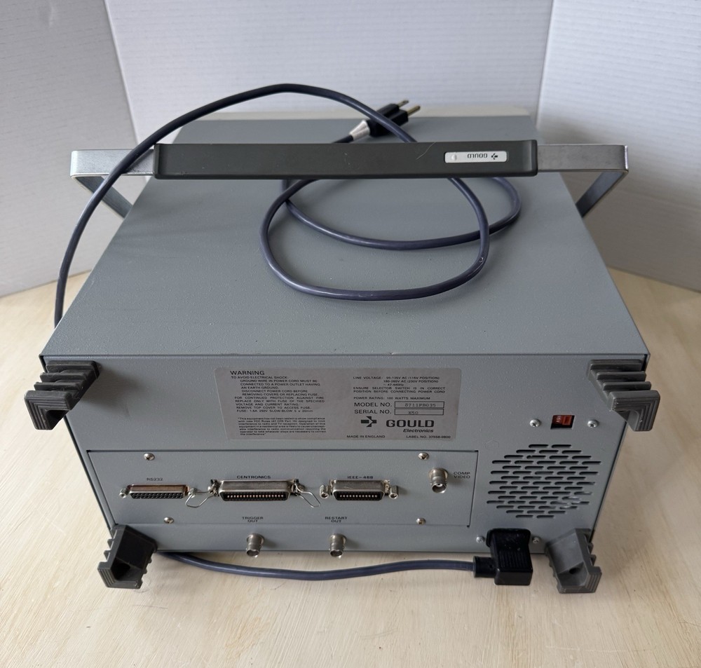 Gould K-50 Logic Analyzer Model 8711FB035 General Purpose Powers On (Untested)