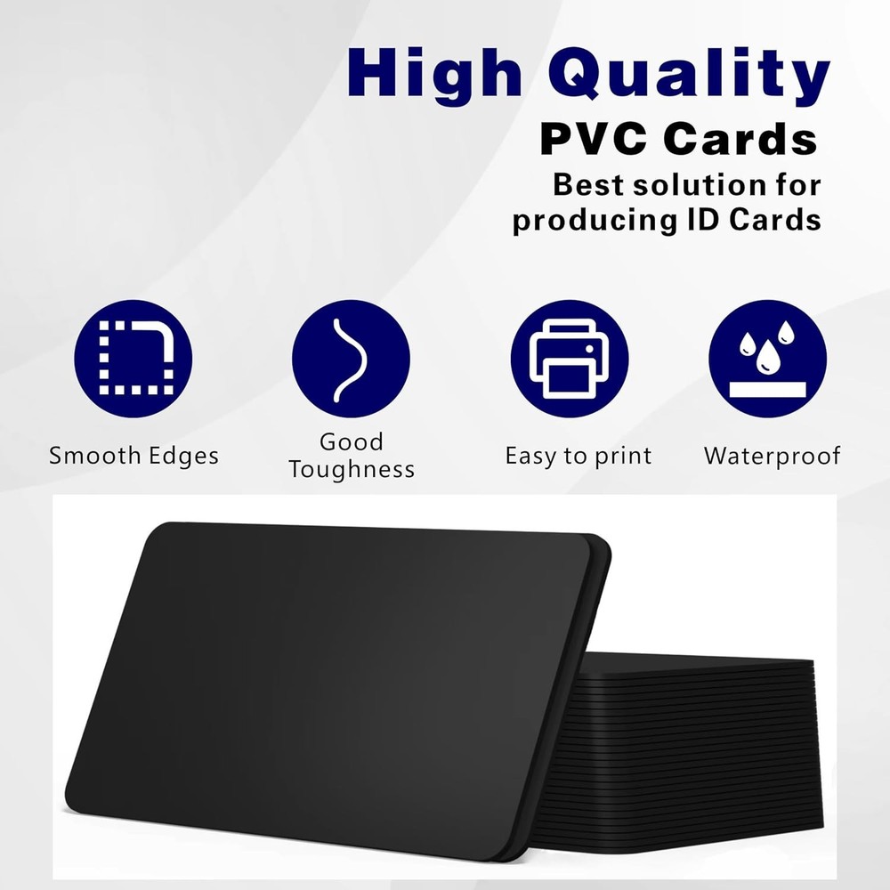 10pcs NTAG215 NFC Cards 📱 Programmable Black NFC Tags for Mobile Devices
