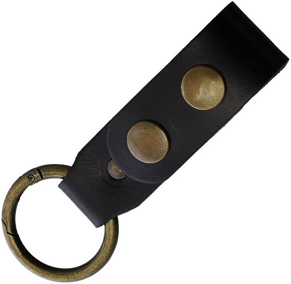 Joker Dangler Removeable Ring With Black Leather Construction - DG01