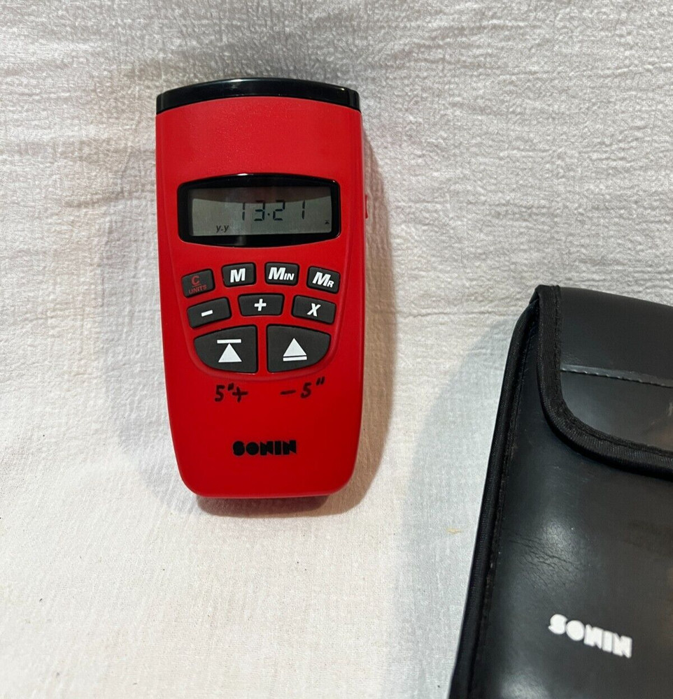 Sonin Laser Targeting Range Finder 10075 w/ Case - Tested
