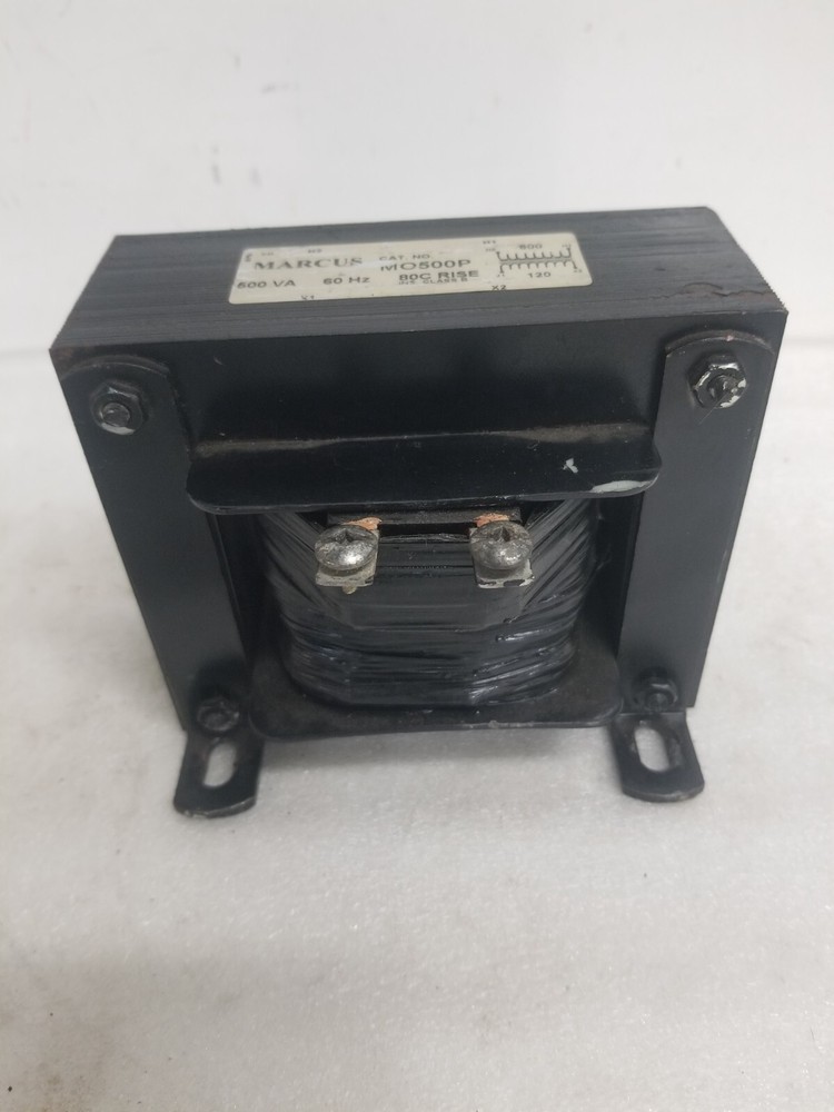 MARCUS MO500P Single Phase Control Transformer 500VA 60Hz 80cRise