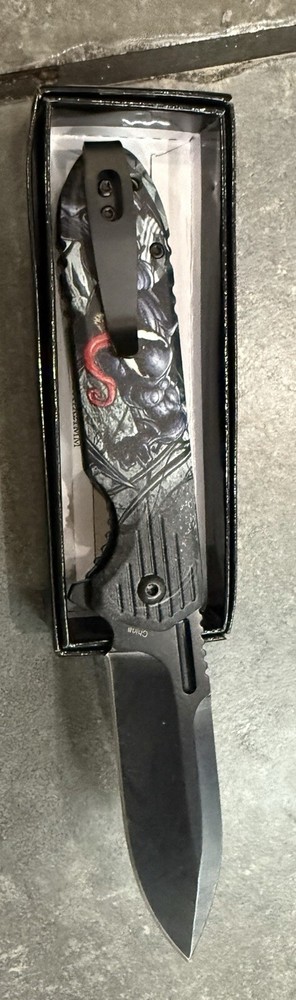 Venom Spring Assisted Open Pocket Knife9”