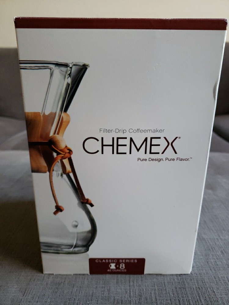 Chemex Classic 8 Cup CM-8A Coffee Maker, #1029