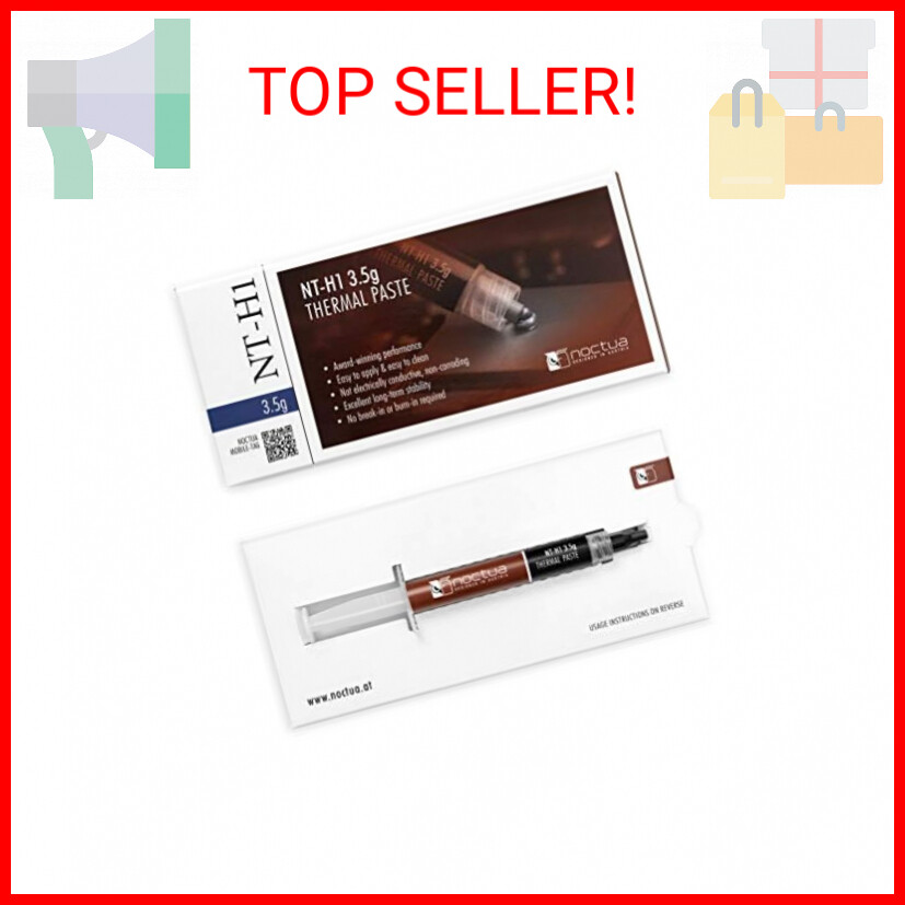 Noctua NT-H1 3.5g, Pro-Grade Thermal Compound Paste (3.5g)