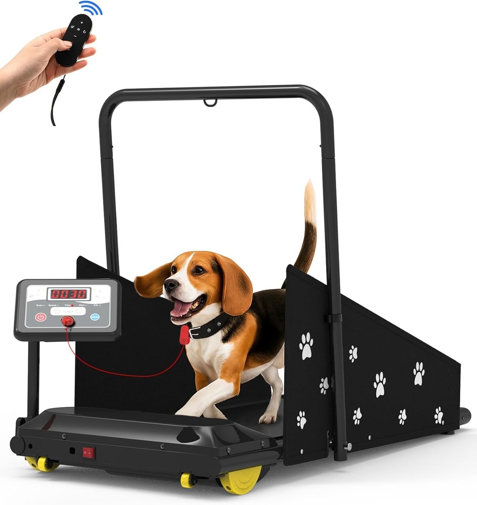 Dog Treadmill for Small & Medium Dogs- Quiet Indoor Pet Exercise Machine