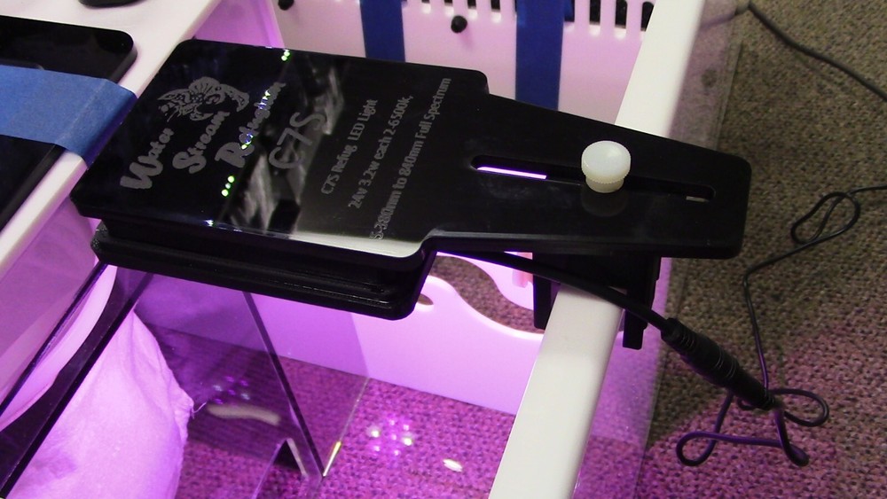 Refugium light CHAETO C7s Refug LED Light Black