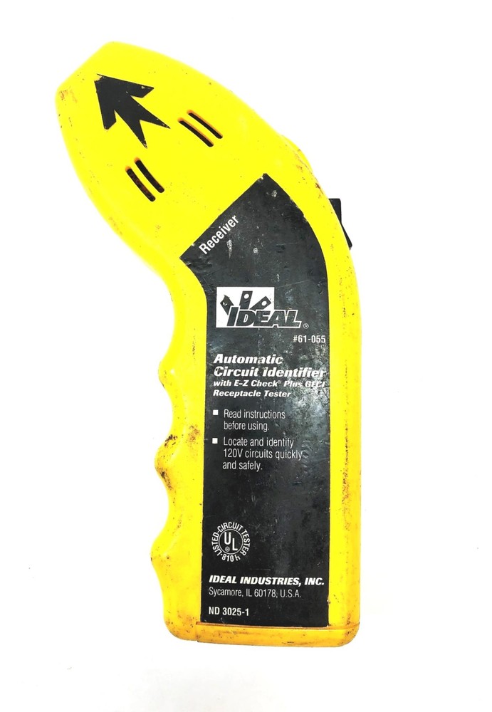 Ideal 2 Piece Automatic Circuit Identifier Set 61-055 USED